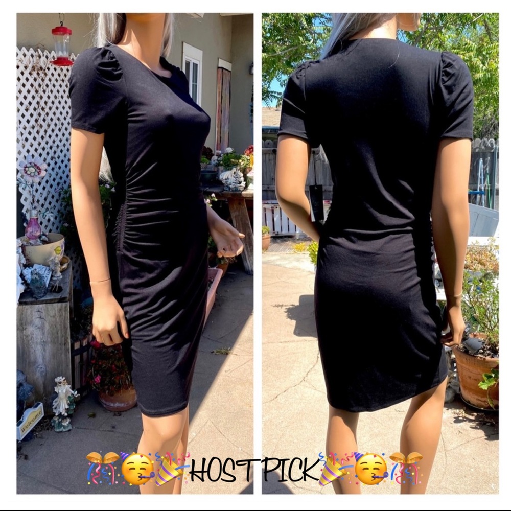 🎉HOST PICK🎊 NWT VINCE CAMUTO BodyCon Rouched Cinch Cocktail Dress